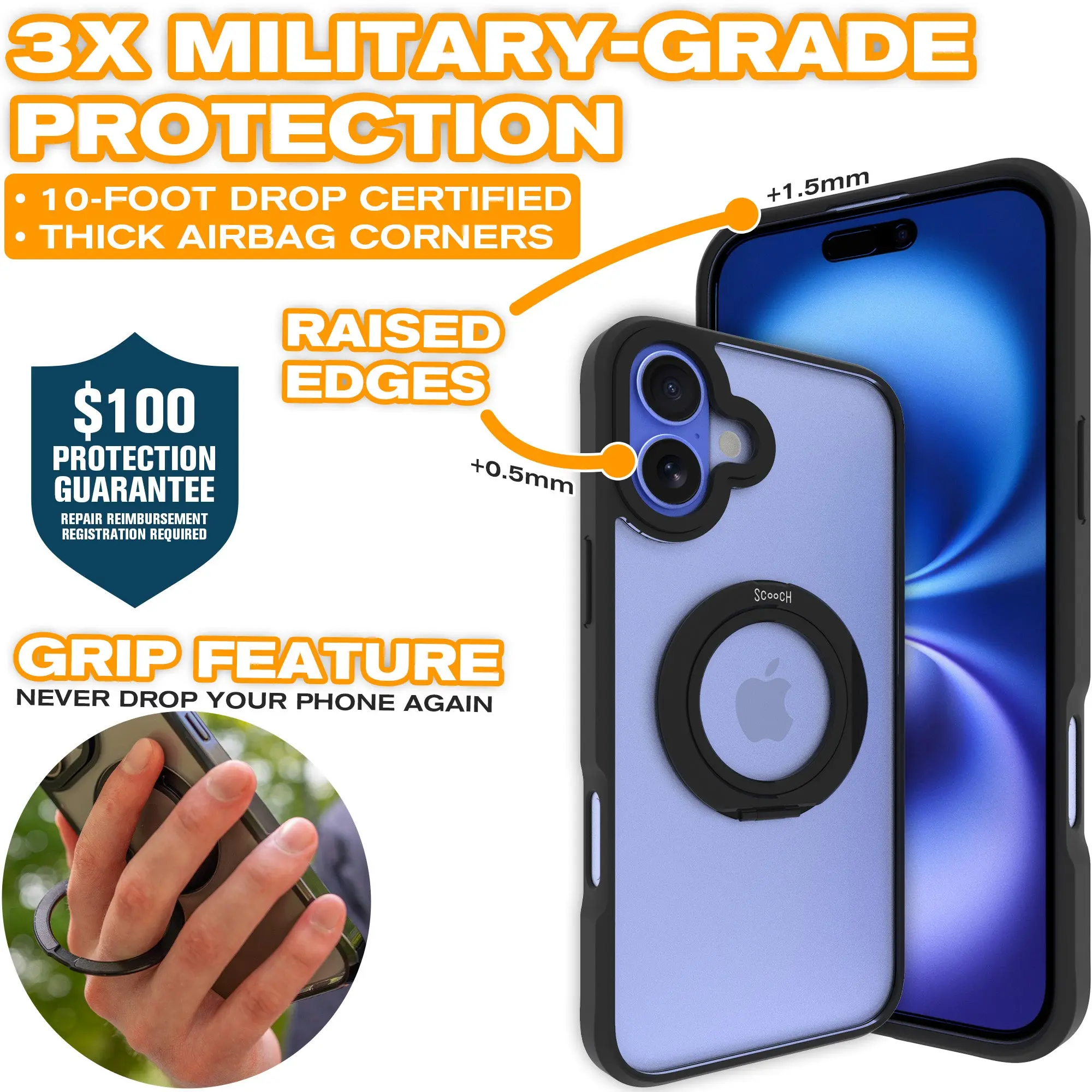 HaloCase for iPhone 16 Plus - Image 3