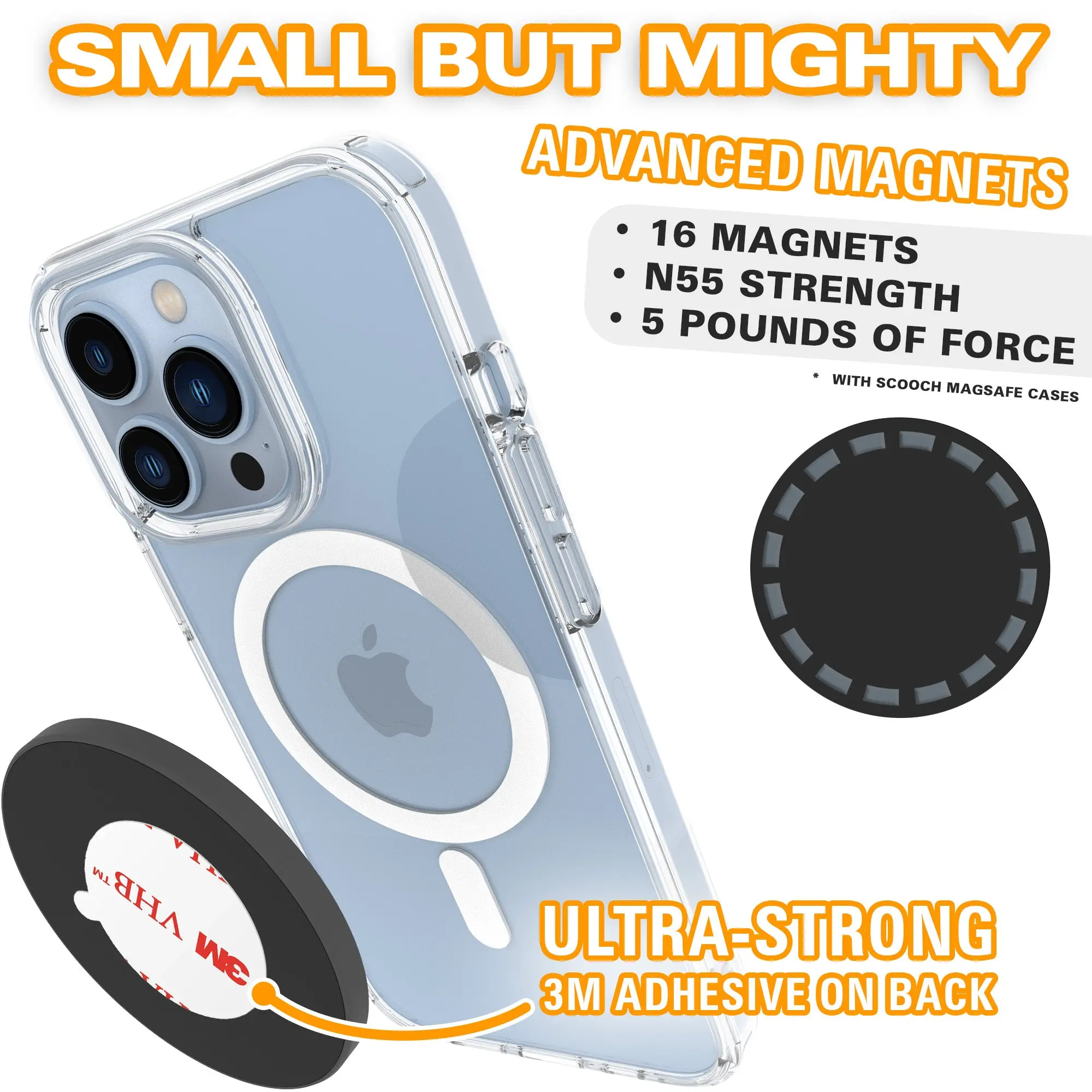 MagMount Flat for MagSafe - Flat Phone Mount for Car, Wall, and Mirror - Image 5
