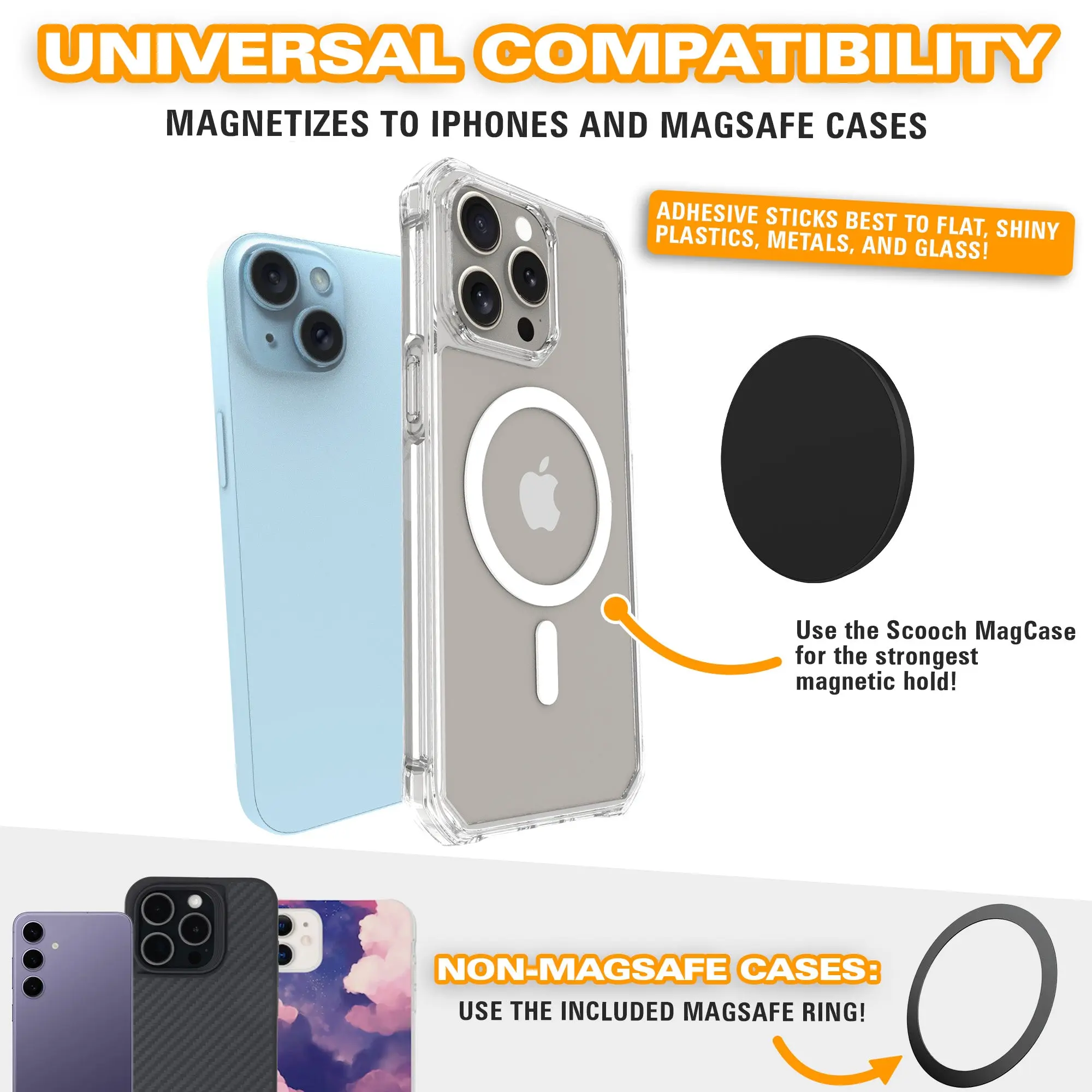 MagMount Flat for MagSafe - Flat Phone Mount for Car, Wall, and Mirror - Image 6