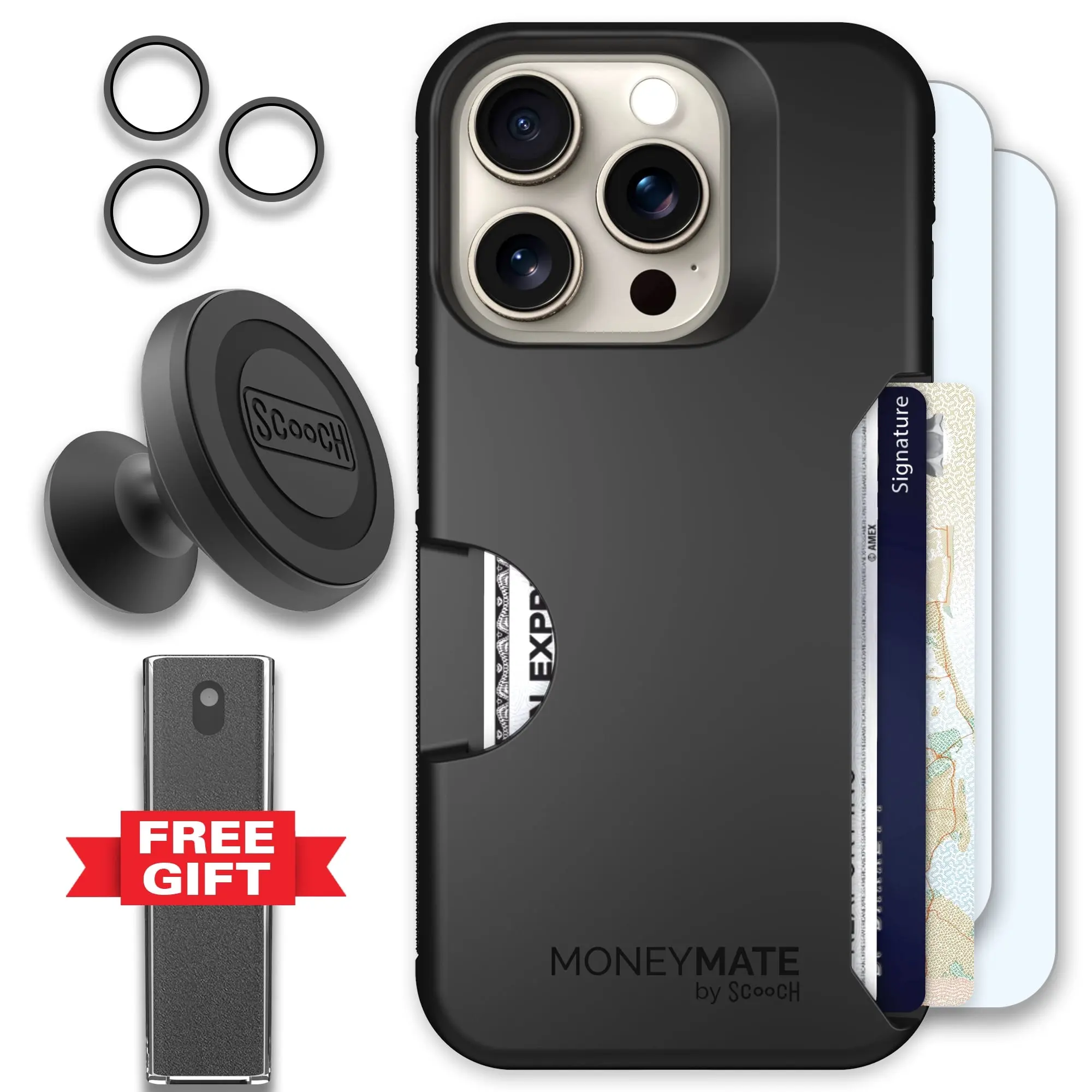 Moneymate Defender Bundle for iPhone 15 Pro