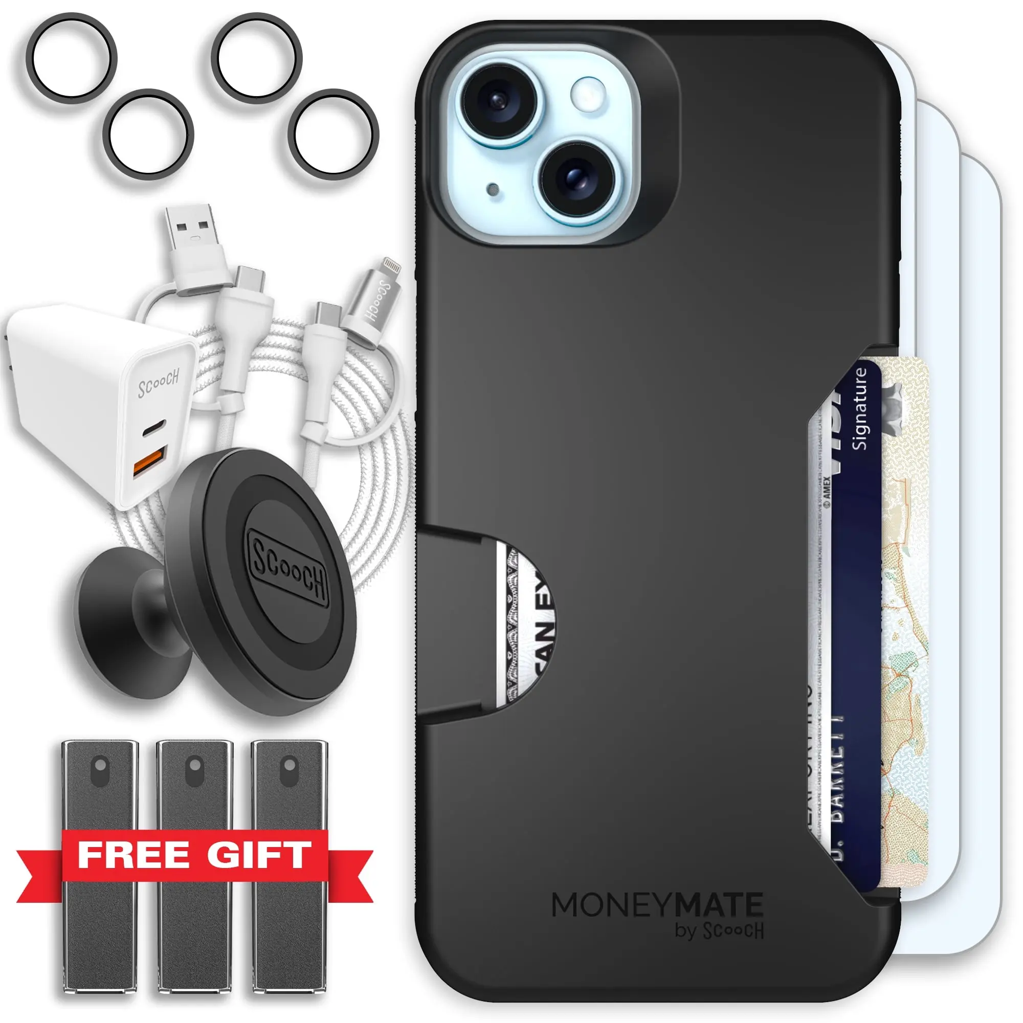 Moneymate Ultimate Bundle for iPhone 15 Plus