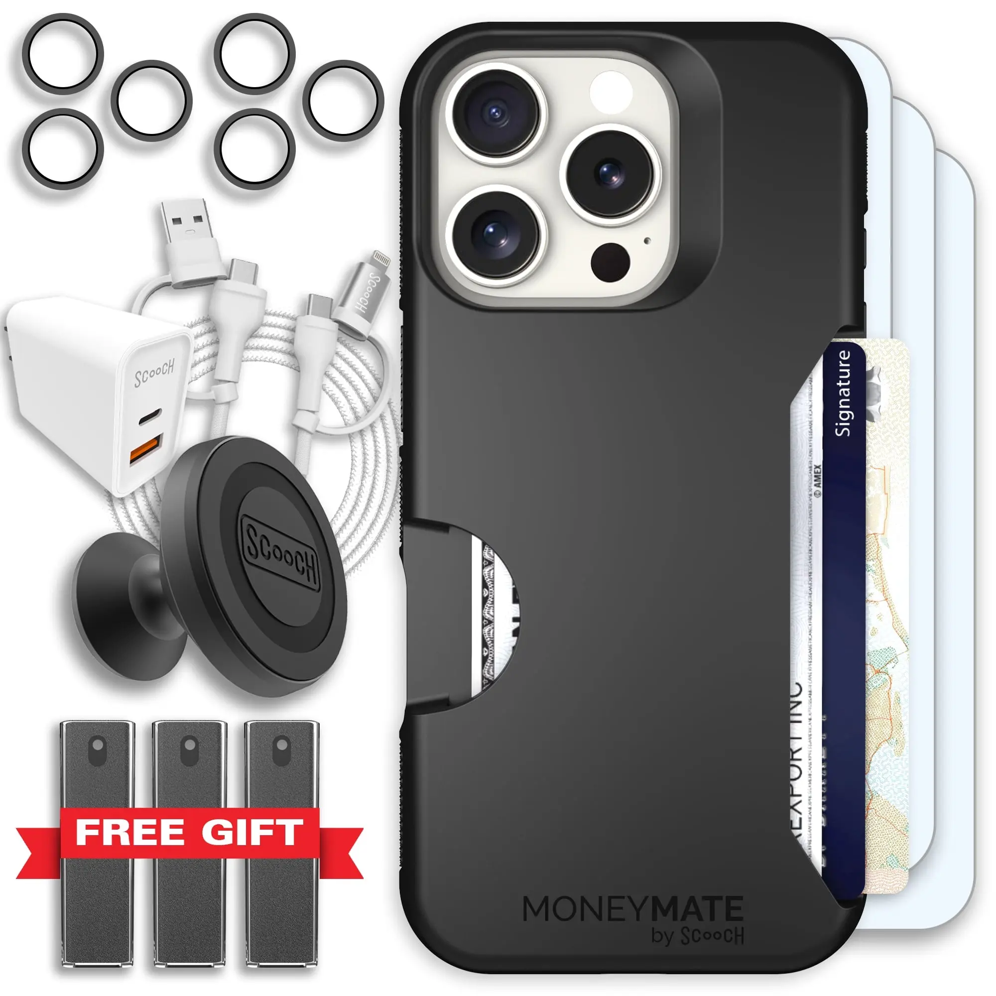 Moneymate Ultimate Bundle for iPhone 16 Pro