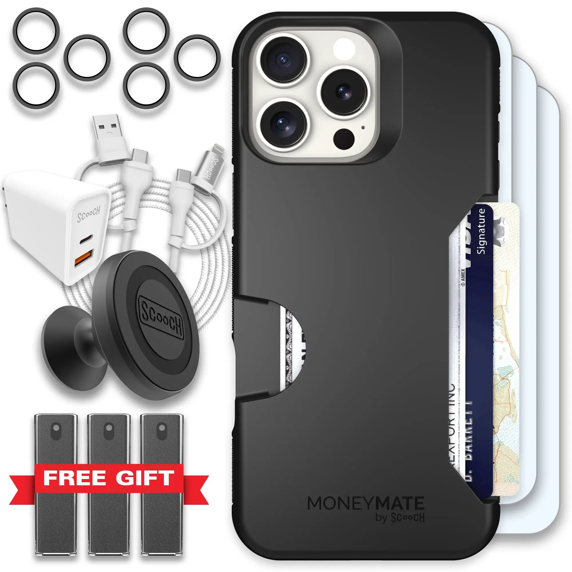 Moneymate Ultimate Bundle for iPhone 16 Pro Max