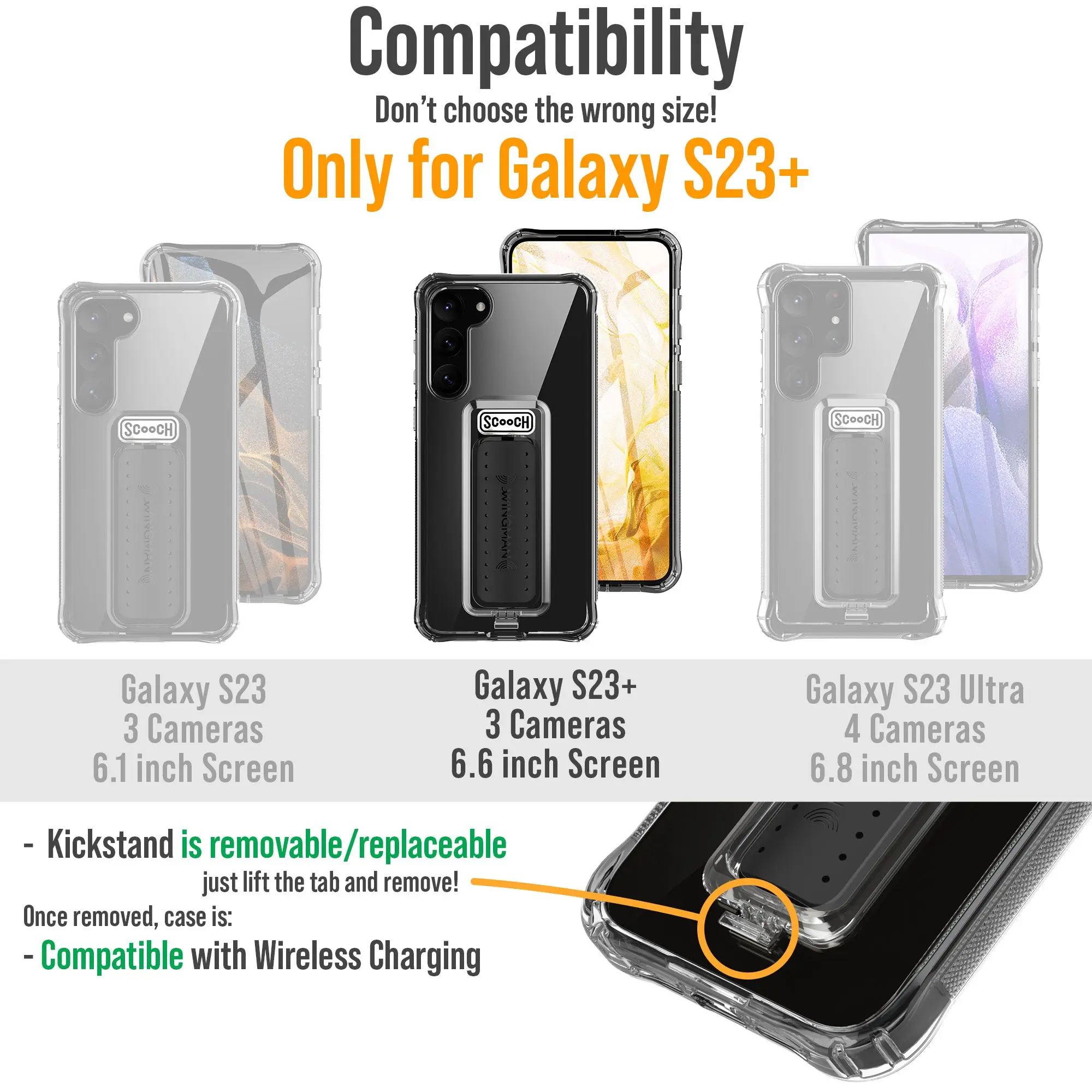 Wingman Defender Bundle for Samsung Galaxy S23+ - Image 2