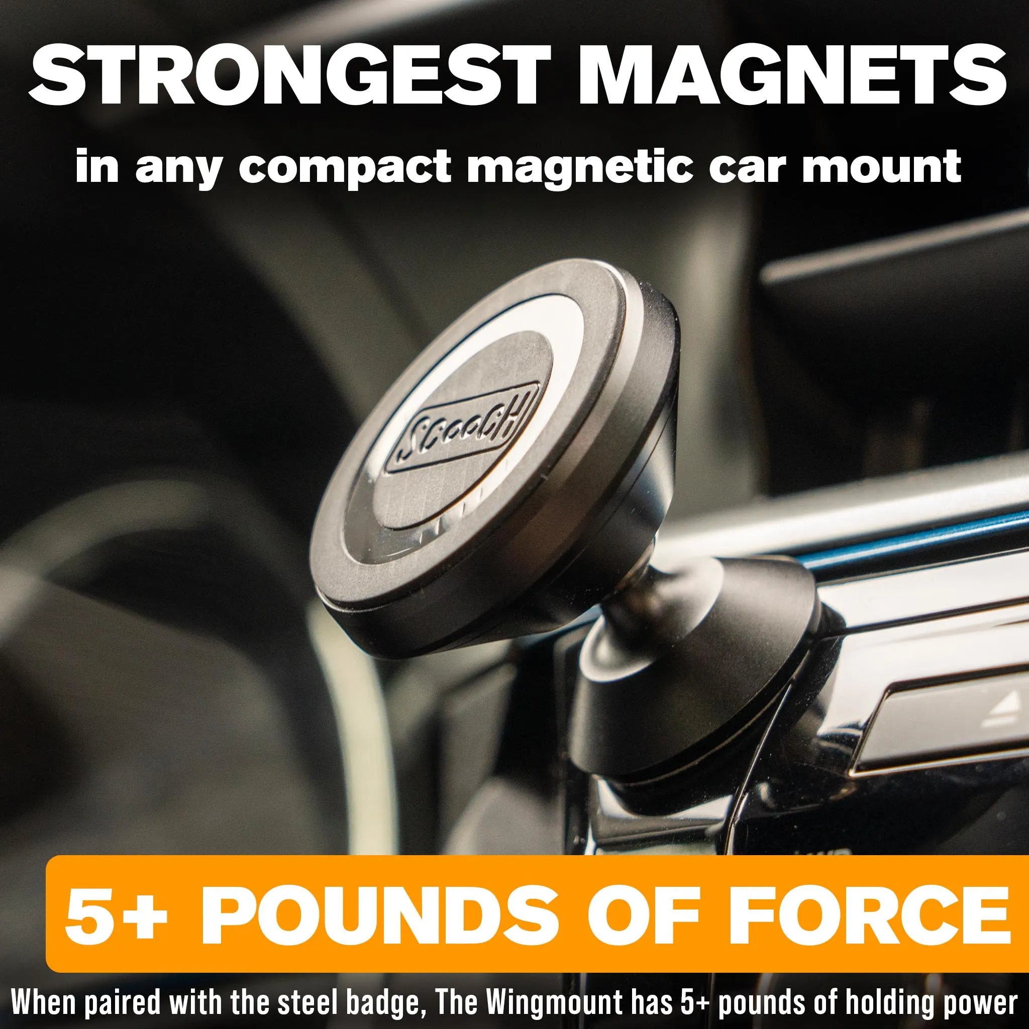 Wingmount - Magnetic Car Mount for Wingman, Wingmate and More - Image 3